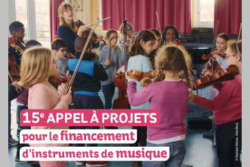 Appel à projets : Orchestre à l'École finance des instruments pour la rentrée 2023