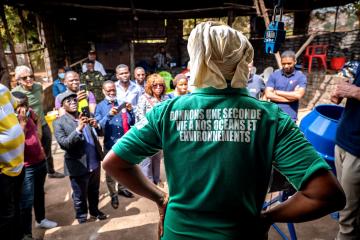 Inauguration en Guinée de la première micro-usine de recyclage pour BGS Recyplast, en présence des incubés de l’Offboard 