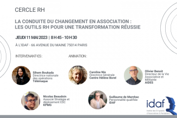 Cercle RH - Conduite du changement en association