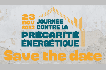 Rendez-vous le 23 novembre 2022 pour la Journée contre la Précarité Énergétique !