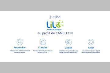 Utilisez Lilo au profit des projets d’éducation CAMELEON !