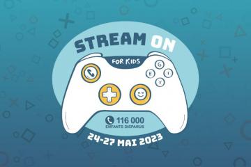 Le 116 000 Enfants Disparus reçoit le soutien de jeunes streamers lors du Stream On for Kids