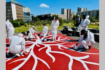 Une journée solidaire organisée par l’Association des Jeunes de Bagnolet en collaboration avec la Fondation Deloitte !