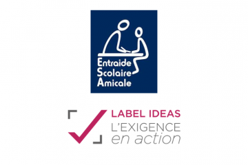Entraide scolaire Amicale obtient pour la 3e fois le Label IDEAS