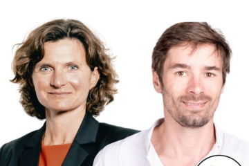 Hélène Bernicot et Guillaume Desnoës. Crédit : Communauté des Entreprises à Mission.