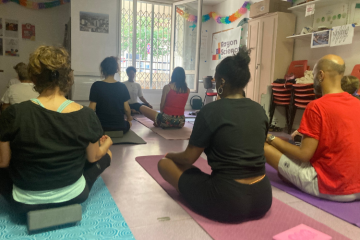 Nour, ces cours de yoga destinés aux personnes vulnérables