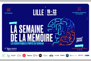 10 conférences sur la mémoire, gratuites, en direct de Lille et en streaming !