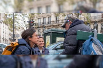 Tournée-rue (maraude) organisée par l'association - Crédit photo : Aux captifs, la libération