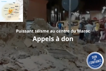Séisme au Maroc : en France, dons et appels à la solidarité