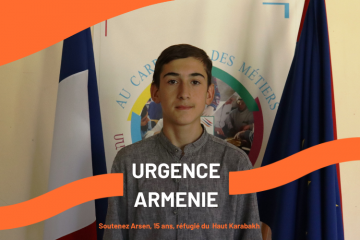URGENCE ARMÉNIE – Soutenez la formation des jeunes réfugié·e·s