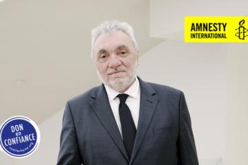 Rencontre avec Jean-Claude Samouiller, président d'Amnesty International France, organisation labellisée « Don en Confiance »