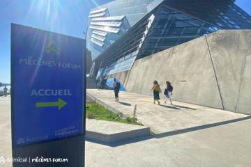 Le Mécènes Forum cette année au musée des Confluences à Lyon. Crédit : Admical.