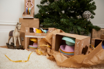 Ce score environnemental concerne les jouets de son catalogue de Noël. Crédit : iStock.