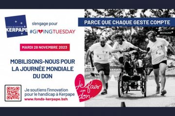 Le fonds de dotation Kerpape se mobilise en #Bretagne pour le Giving Tuesdays France 