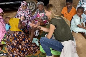 © Bolloré SE - Dorothée Van Der Cruyssen en déplacement au Niger