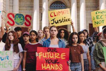 La question de la justice climatique sera l'un des grands sujets de la Cop 28. Crédit : Jacoblund