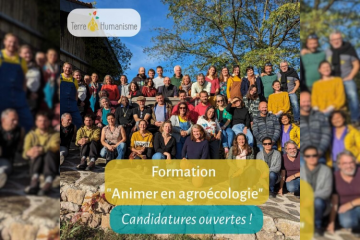 Inscriptions ouvertes pour la formation « Animer en agroécologie »