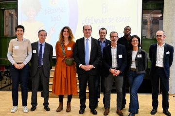 Les 8 lauréats de l’appel à projets collaborateurs ont été reçus lors de la cérémonie de remise des prix