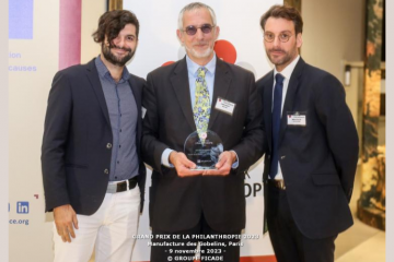 Grand prix de la philanthropie 2023, Paris - Crédit photo : Groupe Ficade