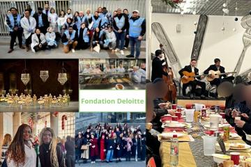 Une fin d’année solidaire pour la Fondation Deloitte