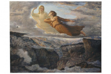 Louis Janmot - Louis Janmot (1814 – 1892) Le Poème de l'âme. L’idéal Vers 1850 - 1854 Huile sur toile 113,1 x 144,3 cm Lyon, musée des Beaux-Arts Don des héritiers de l’artiste, 1968 Image © Lyon MBA - Photo Alain Basset