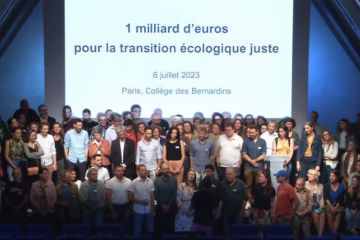 Bastien Sibille : un milliard d’euros pour la transformation écologique juste