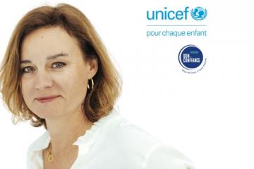Rencontre avec Ann Avril, directrice générale d'Unicef France. Crédit visuel : Don en Confiance.