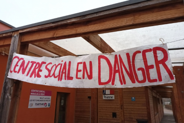 Les centres sociaux se sont mobilisés massivement le 31 janvier pour alerter sur leur situation financière. Crédit : DR. 