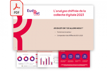 L'Essor de la collecte digitale : analyse chiffrée de 2021 à 2023 - Crédit : Eudonet