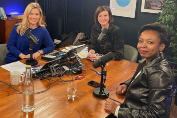 Claire Perset, fondatrice de CAN, avec  Ericka Cogne, directrice générale de l’association Télémaque, et Karima Silvent, directrice des Ressources humaines du Groupe Axa. Crédit : CAN 