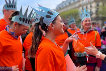 40 collaborateurs Covéa à la Nuit des Relais organisée par la Fondation des Femmes