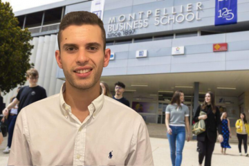 Ryan, étudiant de la Montpellier Business School - Crédit photo : DR.