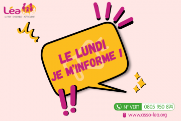 Le Lundi je m'informe avec l'association LÉA