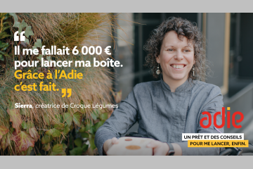 Grâce au microcrédit de l'Adie, Sierra a pu lancer sa boîte Croque Légumes