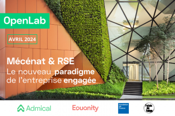 OpenLab Mécénat & RSE : le nouveau paradigme de l’entreprise engagée - Crédit photo : DR.