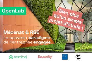 OpenLab Mécénat & RSE : bien plus qu’un simple projet d’étude