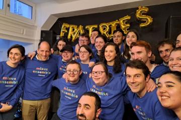 Inauguration de la maison Fratries à Rennes.