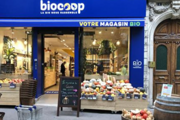 En 2023, Biocoop a dû fermer 39 magasins. Crédits : Biocoop