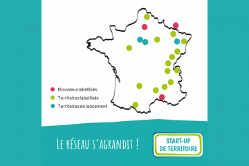 Réseau de Start-Up de Territoire en France - Crédit photo : DR.