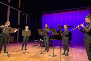 Certains des musiciens du concert des Lauréats - Crédit photo : DR.