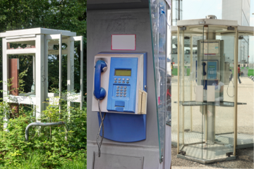 En France, il restait quatre cabines téléphoniques en 2023. Crédit : iStock.