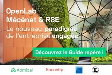 Le Guide repère qui rebat les cartes :  Mécénat & RSE : le nouveau paradigme de l’entreprise engagée - Crédit photo : Admical