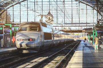 La gare de Bordeaux devait accueillir des trains Railcoop. Crédit : EoNaYa, iStock.