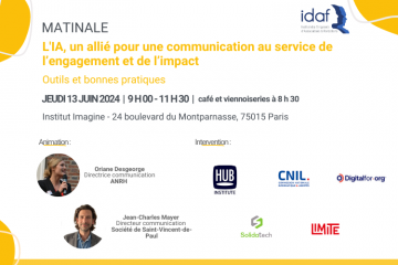 Matinale - L'IA, un allié pour une communication au service de l'engagement et de l'impact (Bonnes pratiques et outils)