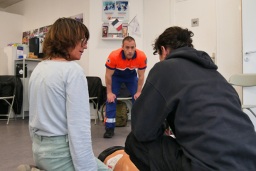 À l’approche des JOP, la Protection civile forme des bénévoles au secourisme