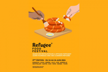 Affiche du Refugee Food Festival 2024