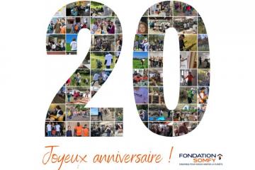 La Fondation SOMFY fête ses 20 ANS ! 🥳