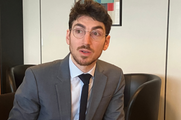 Maxime Baduel est l'actuel délégué ministériel à l'économie sociale et solidaire. Crédit : Carenews. 