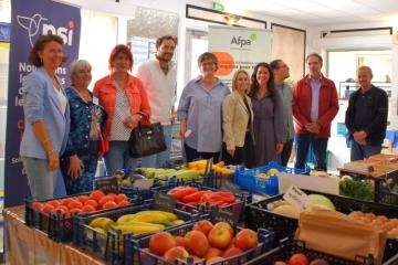 À Rivesaltes, l’inauguration d’une épicerie solidaire innovante, au service des apprenants et des personnes en situation de précarité