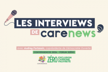 Carenews a interviewé Audrey Fortassin lors du forum Convergences. Crédit : Carenews
